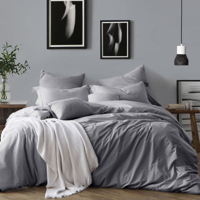 Swift Home Chambray 3 Pc Duvet Cover, Twin Size Duvet Covers At Ikea