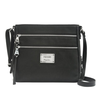 nicole miller black purse