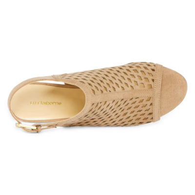 liz claiborne gemma womens heeled sandals