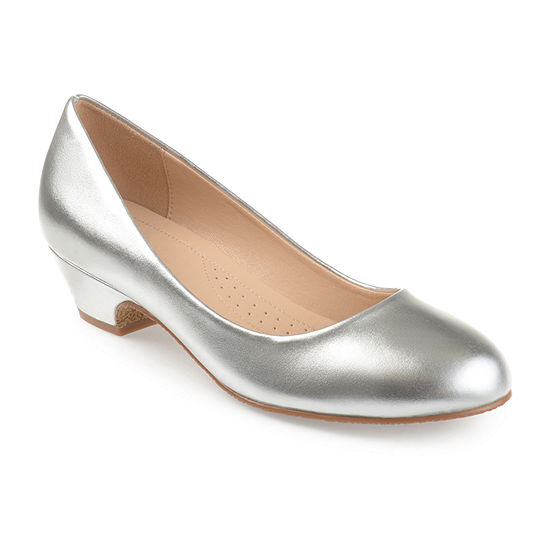 Journee Collection Womens Saar Pumps Block Heel - JCPenney