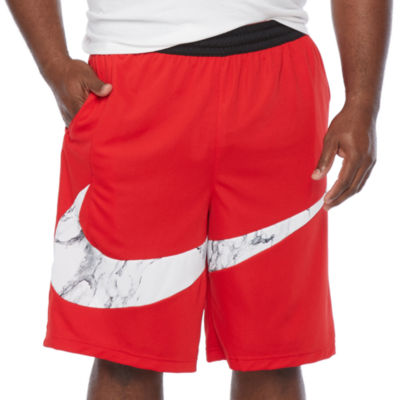 nike mens moisture wicking basketball short big and tall