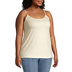 a.n.a-Plus Womens Scoop Neck Camisole