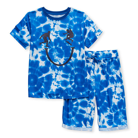 Dream Big  Peace Out Little & Big Boys 2-pc. Shorts Pajama Set