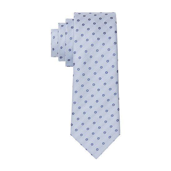 Stafford Micro Dot Floral Tie