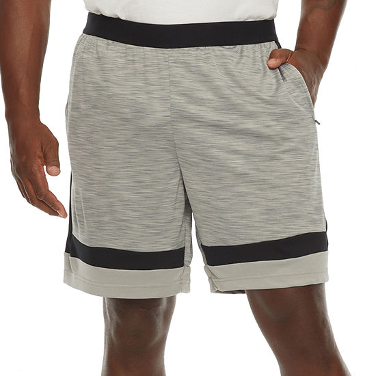 Xersion Mens Mid Rise Workout Shorts - Big and Tall