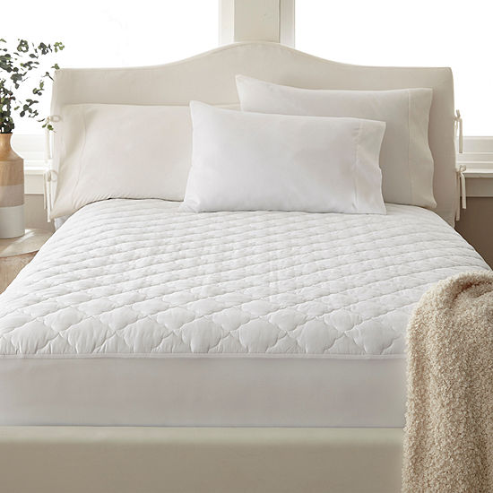 Pacific Coast Textiles T400 Mattress Pad Color White Jcpenney