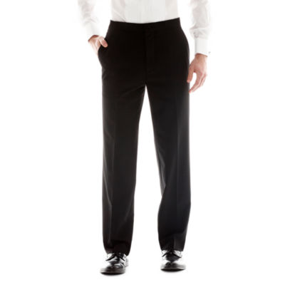 mens slim fit black tuxedo pants