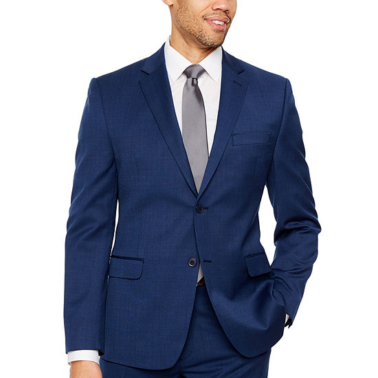 Collection by Michael Strahan Mens Grid Stretch Slim Fit Suit Jacket ...