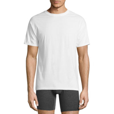 hanes crew neck t shirts