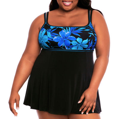 longitude swim dress