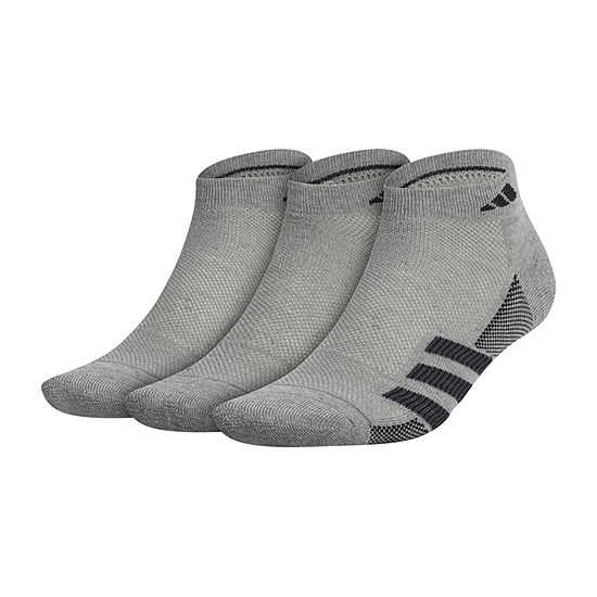 adidas Mens 3 Pair Low Cut Socks