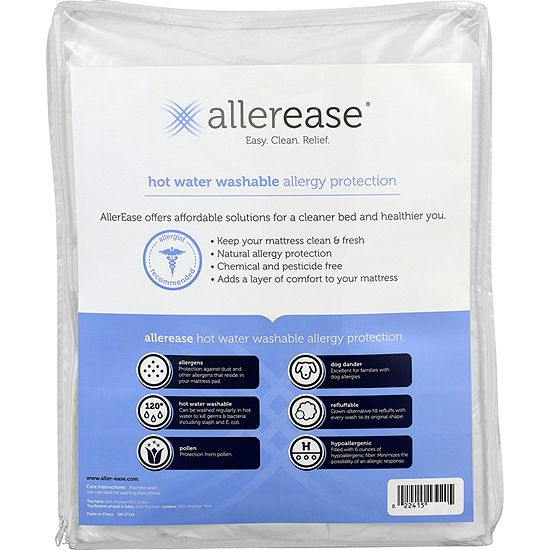 Aller-Ease Hot-Water-Washable Mattress Pad