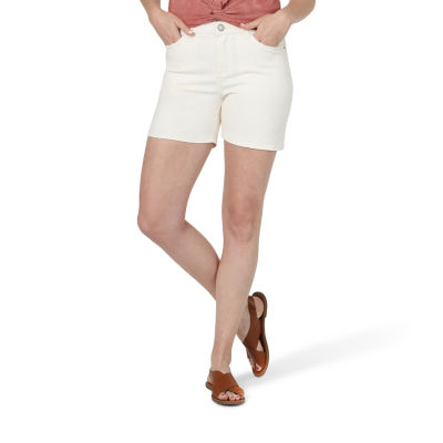 lee regular fit mid rise shorts