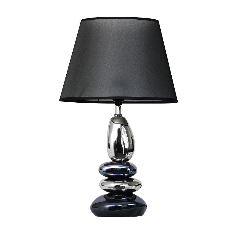 Elegant Designs Ceramic Table Lamp, Blue