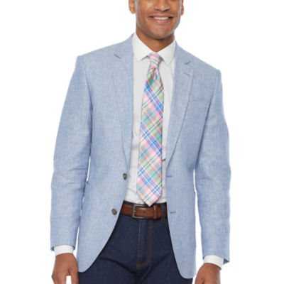 navy herringbone sport coat