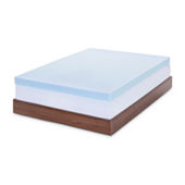 Authentic Comfort 4 Orthopedic Foam Mattress Topper Color Blue