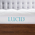 Lucid Plush Down Alternative Fiber Bed Topper