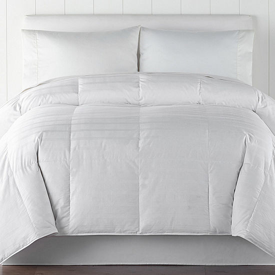 Liz Claiborne Level 3 Heavyweight White Goose Down Comforter
