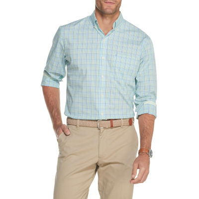 big and tall green dress shirt