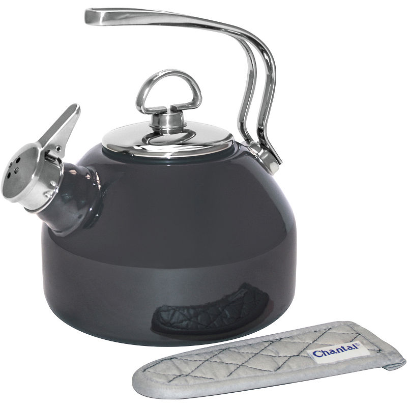 Chantal 1.8qt Classic Tea Kettle - Onyx