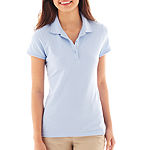 Arizona Short-Sleeve Polo Shirt - Juniors Plus