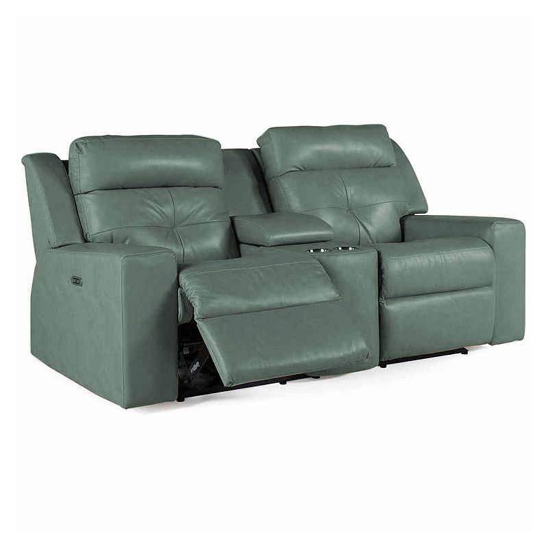 Motion Possibilities Grove Power Loveseat, Green