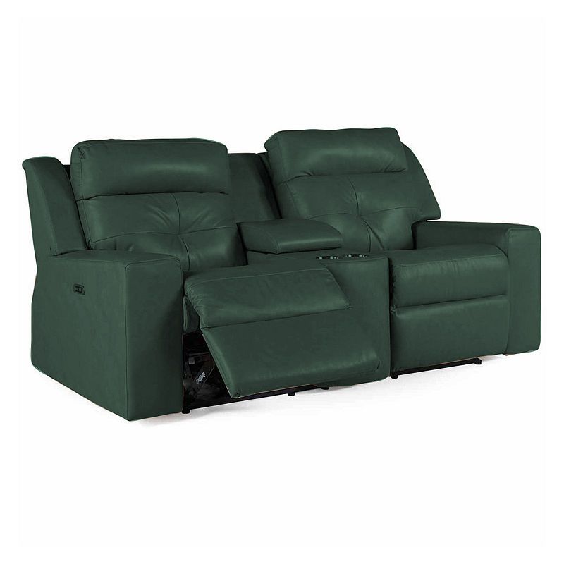 Motion Possibilities Grove Power Loveseat, Green