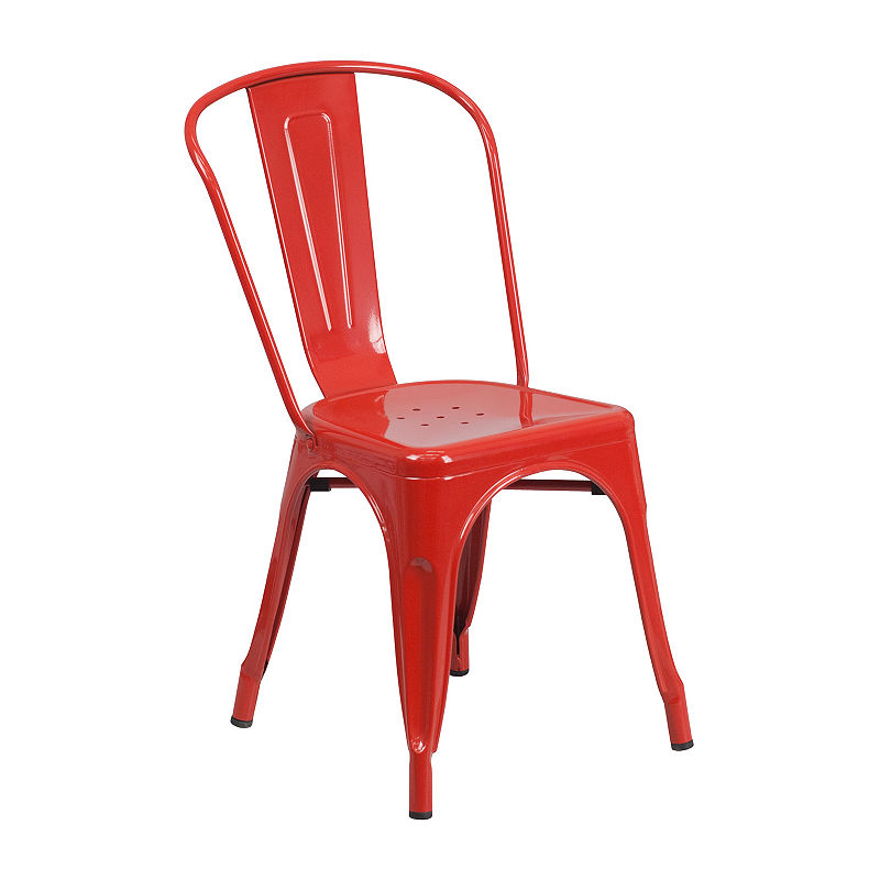 Red Metal Chair