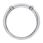 Mens 1/3 CT. T.W. Genuine Cubic Zirconia Sterling Silver Round Fashion Ring