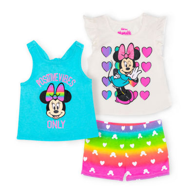 minnie mouse short set
