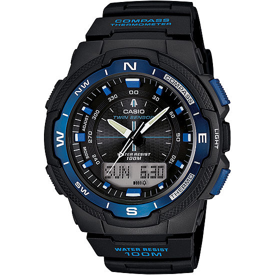 Casio Mens Multi-Function Black Strap Watch Sgw500h-2bv