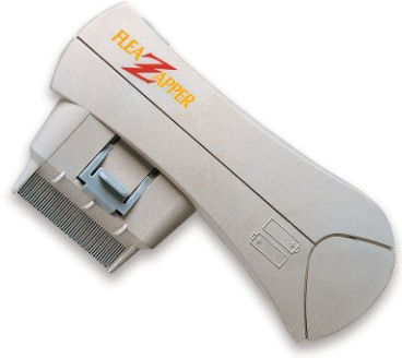 flea comb that zaps fleas
