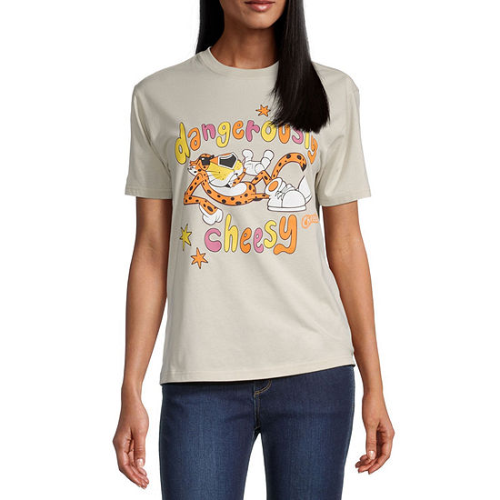 Cheetos Juniors Womens Oversized Graphic T-Shirt