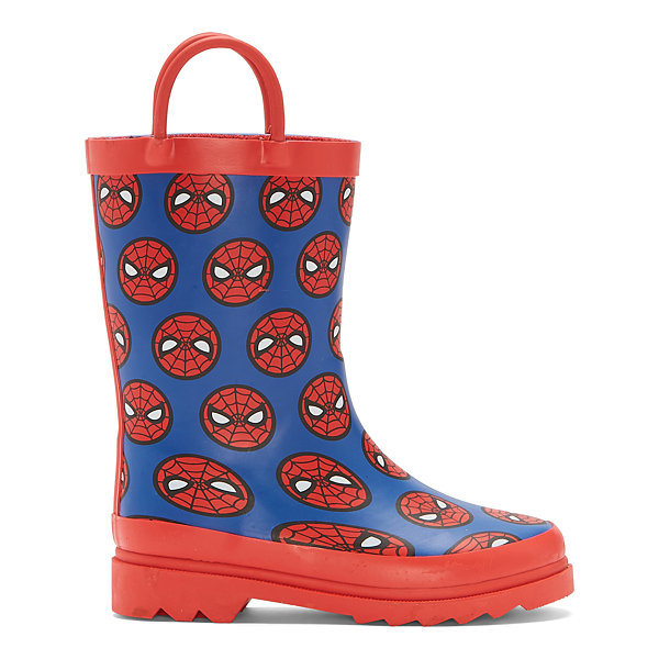 Disney Collection Little Kid/Big Kid Boys Spiderman Rain Boots
