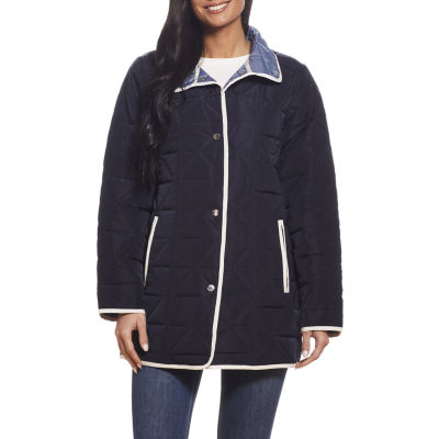 gallery quilted hooded jacket plus size