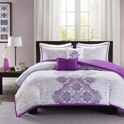Intelligent Design Hannah Bohemian Comforter Set