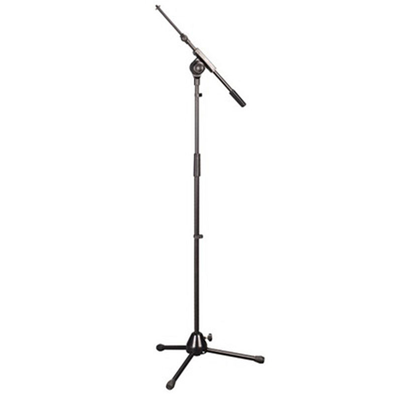 Hamilton Stands Euro-Style Tripod Base Mic Stand, Black