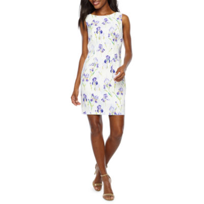 alyx sleeveless floral sheath dress