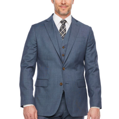 Stafford Executive Mens Classic Fit Suit Jacket Color Slate Blue Jcpenney