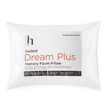 Home Expressions Dream Plus Quilted Memory Foam Cluster Pillow Color White Jcpenney