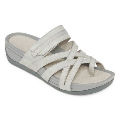 Yuu Womens Darla Slide Sandals, Color Stone JCPenney