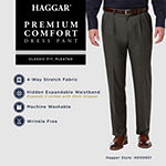 Haggar® Mens Premium Comfort Classic Fit Pleated Front Dress Pant