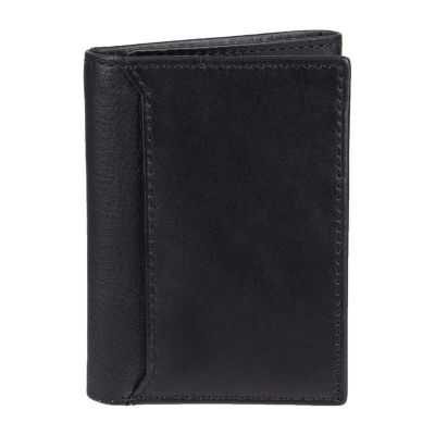 Stafford® RFID Secure Trifold Wallet, Color Black JCPenney