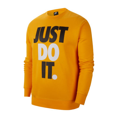 nike mens crew neck long sleeve sweatshirt