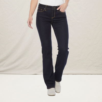 black bootcut jean