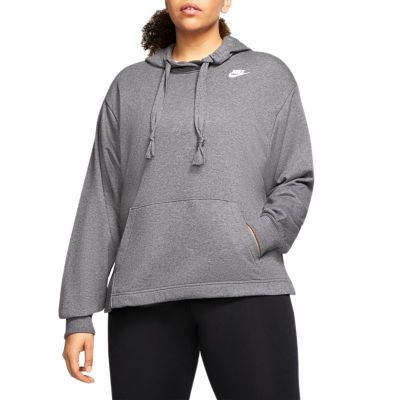 nike women's long sleeve knit hoodie