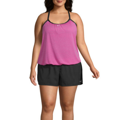 nike 2fer tankini