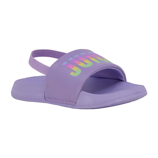 Juicy By Juicy Couture Toddler Girls Lil Lemoore Slide Sandals
