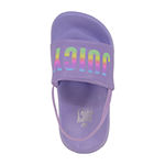 Juicy By Juicy Couture Toddler Girls Lil Lemoore Slide Sandals