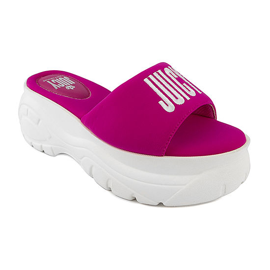 Juicy By Juicy Couture Womens Orca Slide Sandals